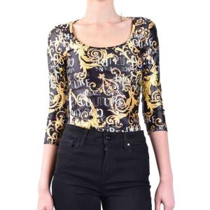 Top Versace Jeans Couture Fantasia e Rigato Taglia 38 Versace Jeans Couture Taglia 38