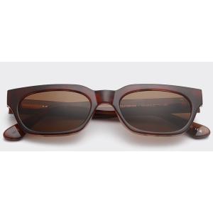 A.Kjærbede Occhiale da Sole Bror Brown/Demi Light Brown Transparent