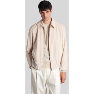 Giacca Casual  in Cotone Beige