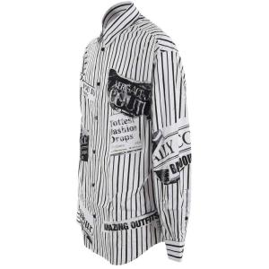 Camicia Versace Jeans Couture Fantasia e Rigato Taglia 46 Versace Jeans Couture  Taglia 46