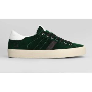 Sneakers Hill Low in Velluto Verde