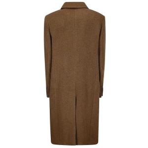 Cappotto Mac Singolo In Soffice Lana Low Classic Marrone Taglia S Low Classic  Taglia S