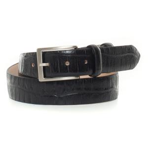 Angelo Nardelli Cintura Nero Pelle Uomo