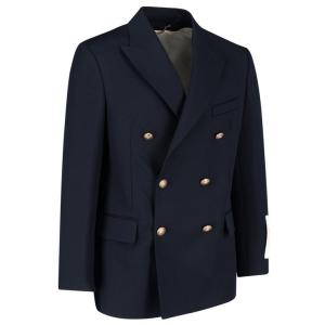 Blazer Doppiopetto In Misto Lana Golden Goose Blu Taglia 50 Golden Goose  Taglia 50