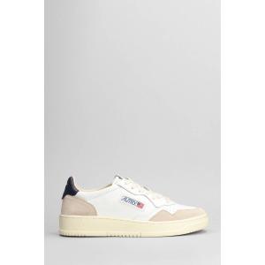 Sneakers Medalist Low in Pelle Bianca