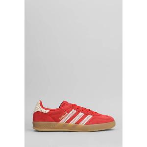Sneakers Gazelle Indoor in Camoscio Rosso