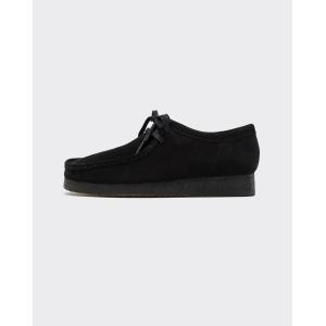 Clarks Sneakers Wallabee Suede Nere