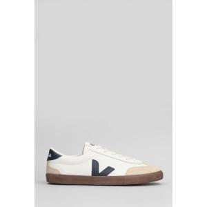 Sneakers Volley O.T in pelle e camoscio Bianco