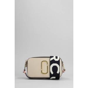 Borsa a spalla The snapshot in Pelle Khaki