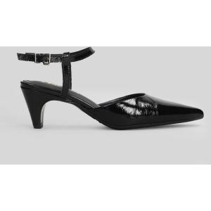 Decollete  in Pelle Nera