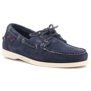 Mocassini In Camoscio Portland Flesh Out Sebago Blu Taglia 6 Sebago  Taglia 6
