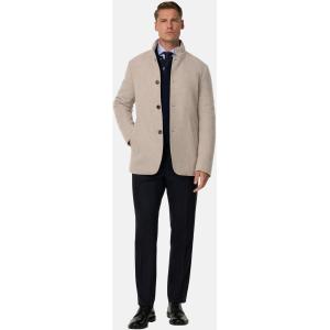 Boggi, Caban In Lana, Uomo, Beige, Taglia: 46