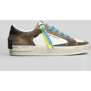 Sneakers Sk8 Deluxe in pelle e camoscio Marrone
