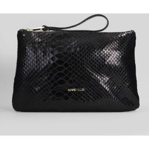 Pochette Amaya M Py in ecopelle Nera