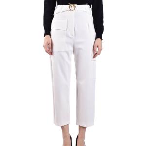 Pantaloni Pinko Bianco Taglia 40 Pinko  Taglia 40