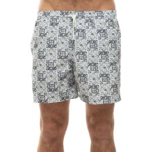 Canali Boxer mare Grigio Poliestere Uomo