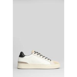 Sneakers Blade in Pelle Bianca