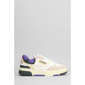 Sneakers Clc Low in pelle e camoscio Bianco