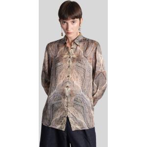 Camicia  in Seta Multicolor