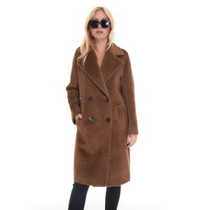 Max Mara studio Cappotto doppio-petto melodia Caramello Alpaca Donna