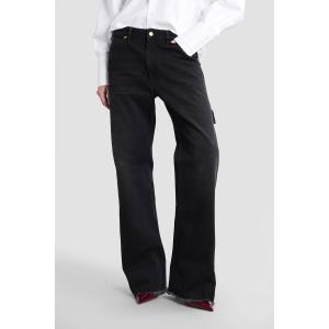 Jeans Lara in denim Nero