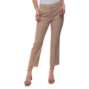 Max Mara weekend Pantalone in cotone zeda Beige Cotone Donna