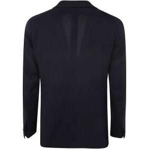 Bistretch Single Breasted Blazer Tagliatore Blu Taglia 48