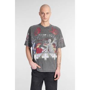 T-Shirt Metallica in Cotone Grigio