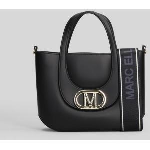 Borsa a spalla Flat Galizia in Gomma Nera