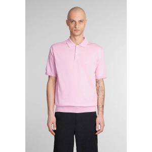 Polo  in Poliestere Rosa