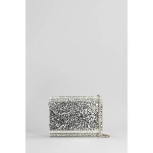 Pochette Candy in Acrilico Argento