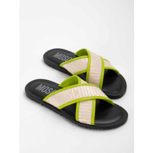 Sandali Bimateriale Moschino Nude e Neutro Taglia 40 Moschino  Taglia 40