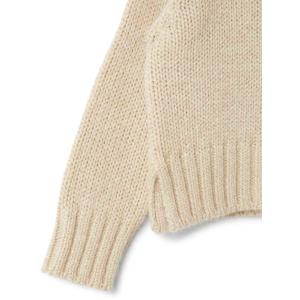 Maglione In Maglia A Coste Il Gufo Nude e Neutro Taglia 4Y Il Gufo  Taglia 4Y