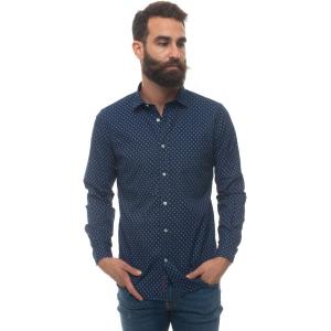 US Polo Assn Camicia casual Denim medio Cotone Uomo