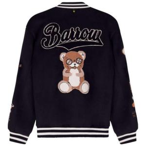 Giacca Universitaria Unisex Barrow Nero Taglia 46 Barrow Taglia 46