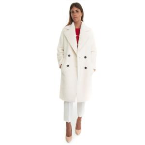 Max Mara studio Cappotto doppio-petto melodia Bianco Alpaca Donna