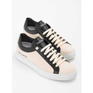 Sneakers Con Logo Laterale Guy Laroche Nude e Neutro Taglia 43 Guy Laroche  Taglia 43