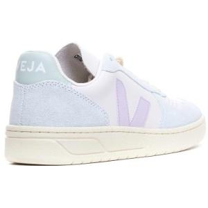 Sneakers V-10 In Pelle Veja Fantasia e Rigato Taglia 37 Veja  Taglia 37