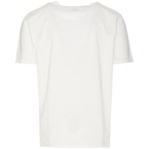 T-shirt Con Stampa Frontale C.p. Company Bianco Taglia M C.p. Company  Taglia M