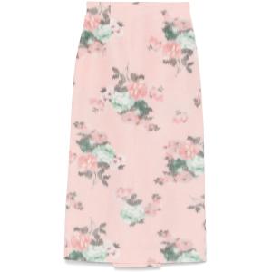 Gonna a matita a fiori