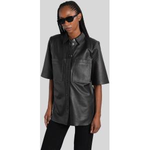 Camicia Moha in Pelle Nera