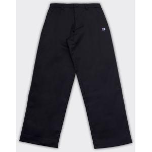 Champion Pantalone Straight Hem Nero
