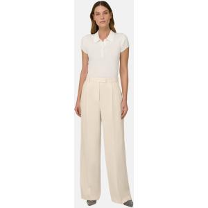 Boggi, Polo Di Maglia In Cotone Seta, Donna, Bianco, Taglia: XS