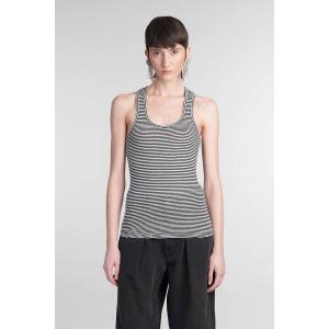 Canotta Thea in lino Bianco