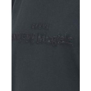 T-shirt In Cotone Con Logo Maison Margiela Nero Taglia XS Maison Margiela  Taglia XS