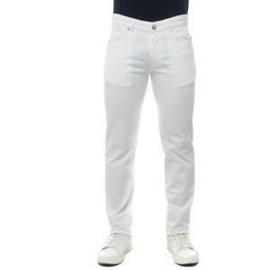 PT05 Jeans 5 tasche Bianco Cotone Uomo