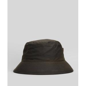 Cappello Wax bucket  in Cotone Verde