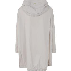Stretch Maxi Bomber Herno Bianco Taglia 38
