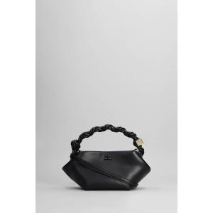 Borsa a spalla Bou bag mini in Pelle Nera