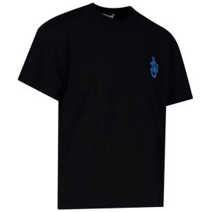 T-shirt Con Patch Logo J.w. Anderson Nero Taglia XS J.w. Anderson  Taglia XS